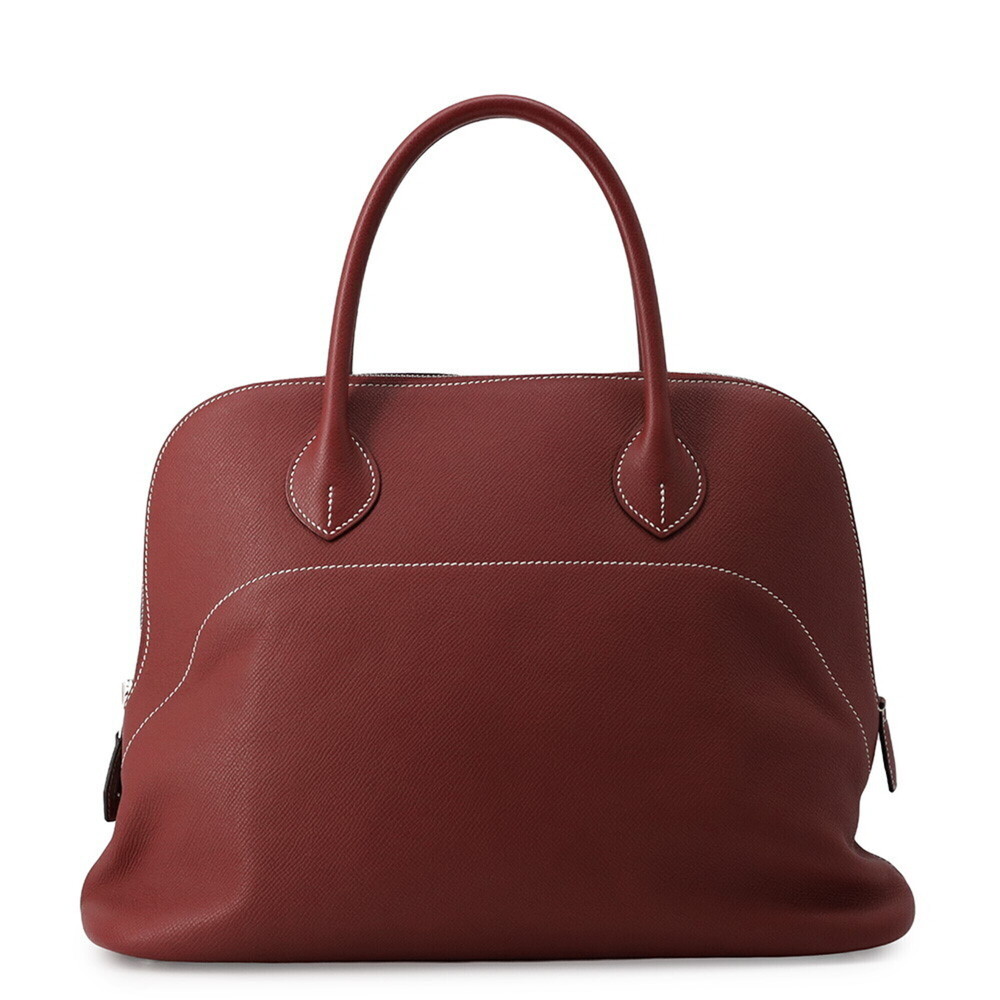 Hermes Bolide Relax 35 Rouge H Epsom Souple X Stamp Handbag HERMES
